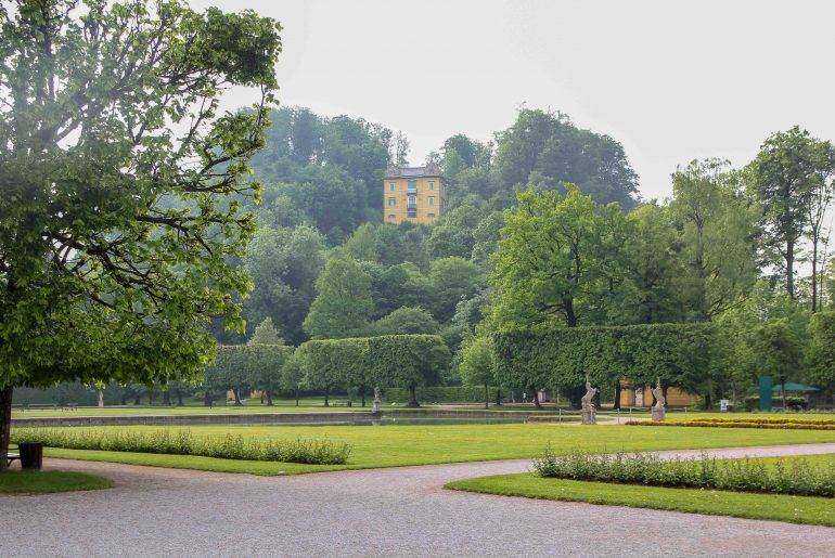 Austria, Salzburg, sight, garden, palace,