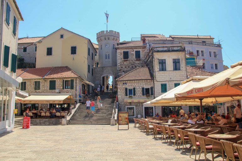Herceg Novi, old town, Montenegro, sightseeing