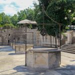 La place des cinq-puits, Zadar, Croatie