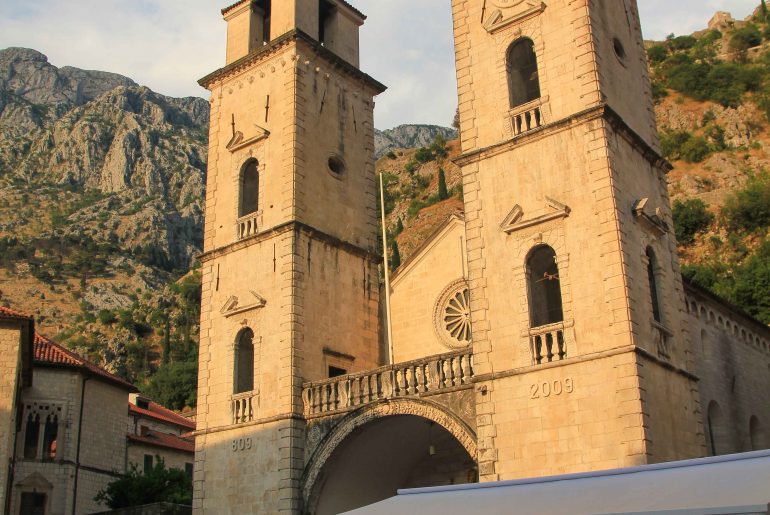 St. Tryphon Cathedral, Kotor, old town, restaurant, church, tourist attraction