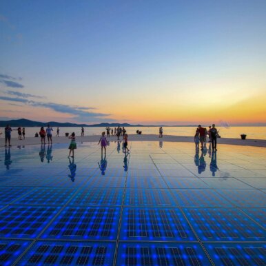 Gruß an die Sonne - Zadar, Kroatien ©Jürgen Reichenpfader