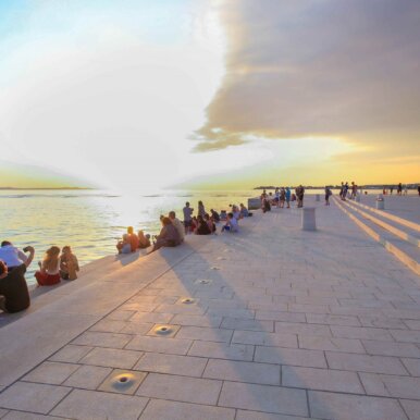 Meeresorgel in Zadar - Kroatien ©Jürgen Reichenpfader