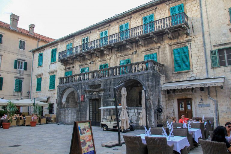 Pima Palace, Kotor, Montenegro, restaurant
