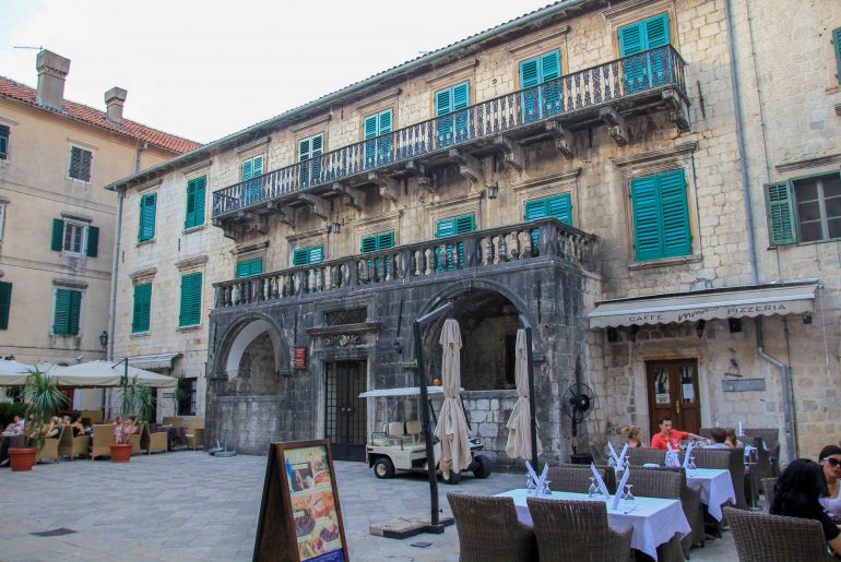 Pima Palace, Kotor, Montenegro, restaurant