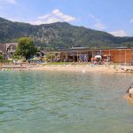 Beach at Lake Wolfgangsee