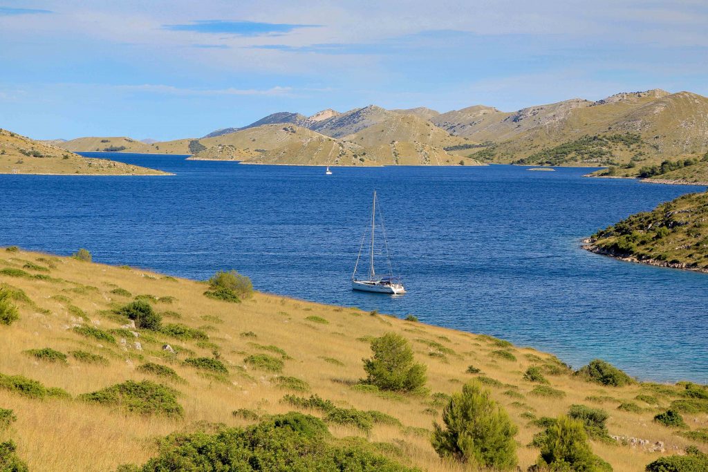 Strand Cuscica, Dugi Otok, Telascica Nationalpark