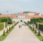 Belvedere Palace, Garden, Vienna, Austria
