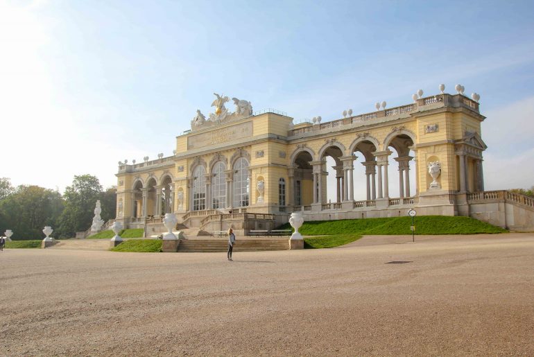 Gloriette, Schloss Schönbrunn, Wien Kurztrip, Sehenswürdigkeit