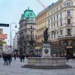 Graben, Einkaufstraße, Pestsäule