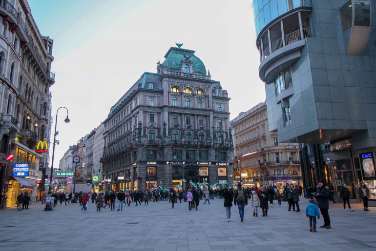 Einkaufsstraße Wien