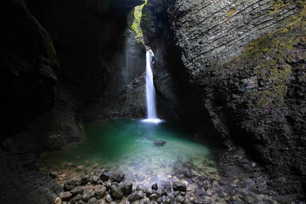 Kozjak Wasserfall - Kobarid, Slowenien ©Jürgen Reichenpfader