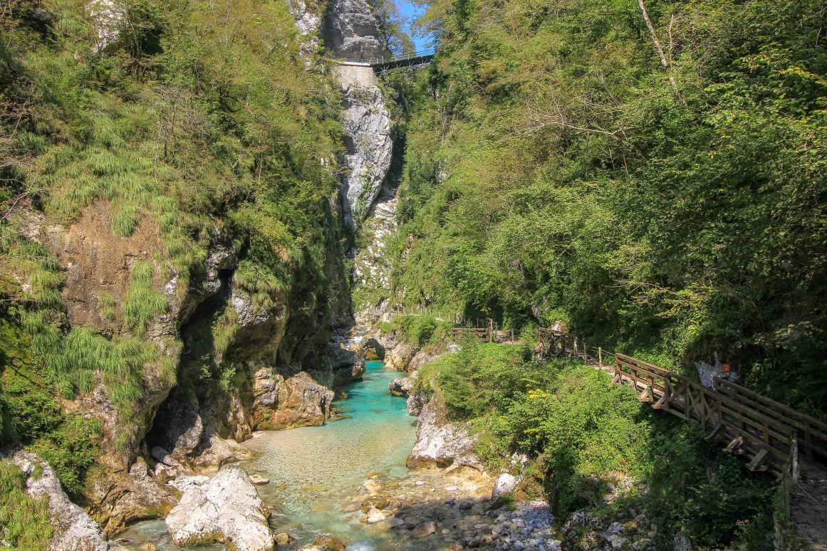 Tolmin Klamm - Slowenien @Jürgen Reichenpfader
