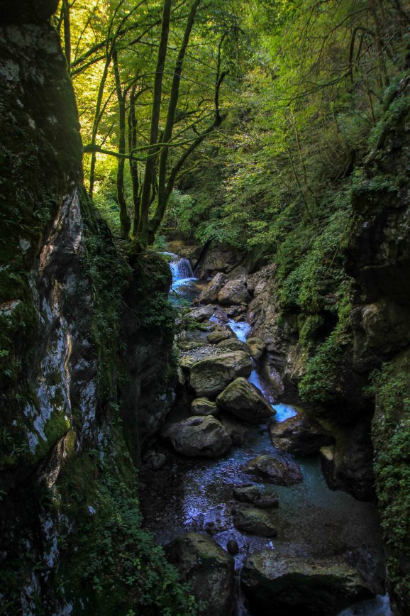 Tolmin Klamm - Slowenien @Jürgen Reichenpfader