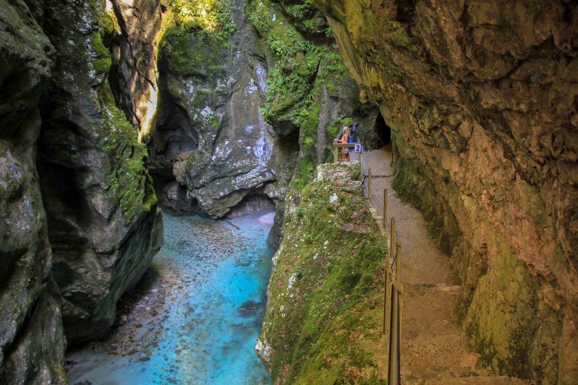 Tolmin Klamm - Slowenien @Jürgen Reichenpfader