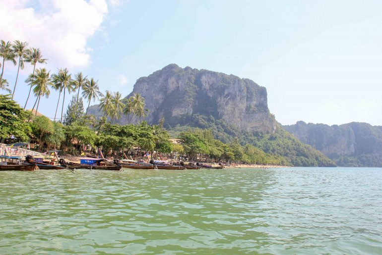 Ao Nang Beach, Plage de Krabi, Thailande