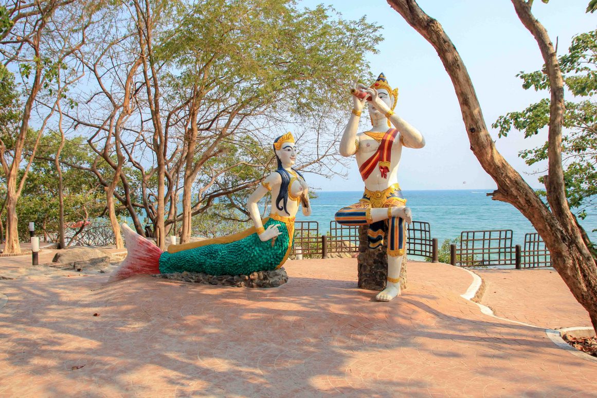 Koh Samet - Meerjungfrauen Statuen ©Jürgen Reichenpfader