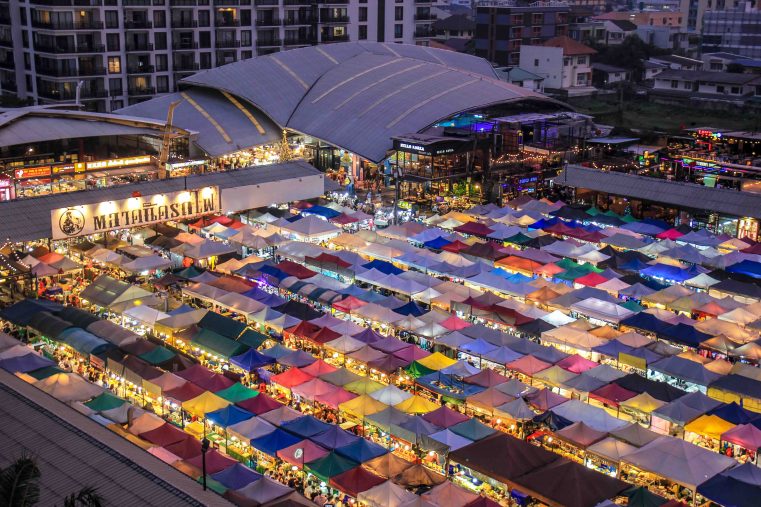 Train Night Market Ratchada: Bangkok's new Rod Fai Market - PlacesofJuma