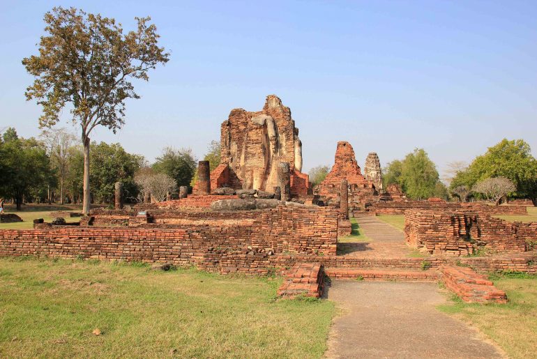 Wat Phra Phai Luang, Sukhothai, Thailande