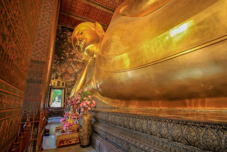 Wat Pho, Liegender Buddha Tempel, Reclining Buddha Temple, Bangkok