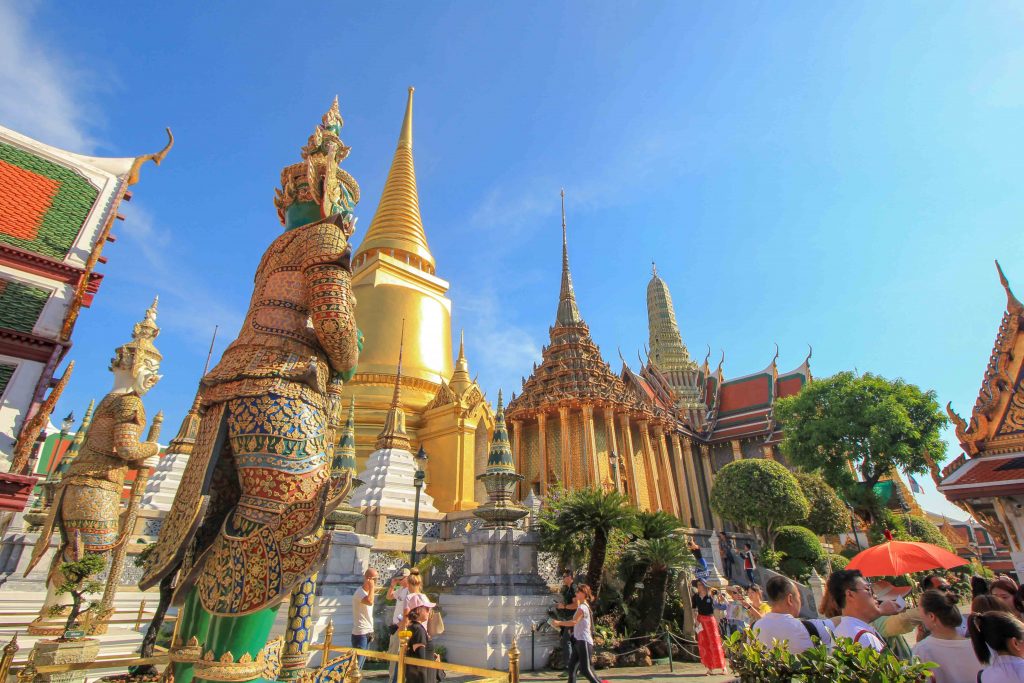 Wat Phra Kaeo, Bangkok, Tempel, Königspalast