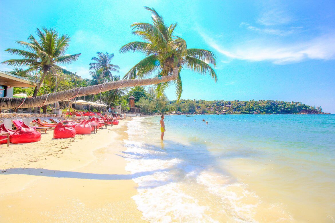 Strand Haad Salad Beach, Koh Phangan, Thailand