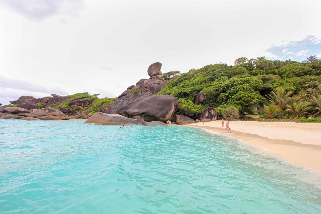 Similan Islands, Donald Duck Bay, Sailboat Rock, Thailand