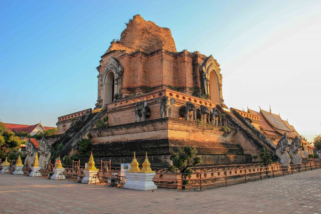 Wat Chedi Luang, Tempel, Chiang Mai