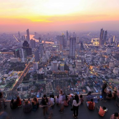 King Power Mahanakhon - Bangkok - Sunset ©Jürgen Reichenpfader
