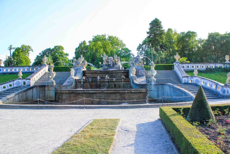 Cesky Krumlov Schlossgarten