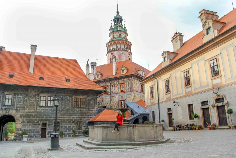 Cesky Krumlov Schloss, Krumau an der Moldau, Burg