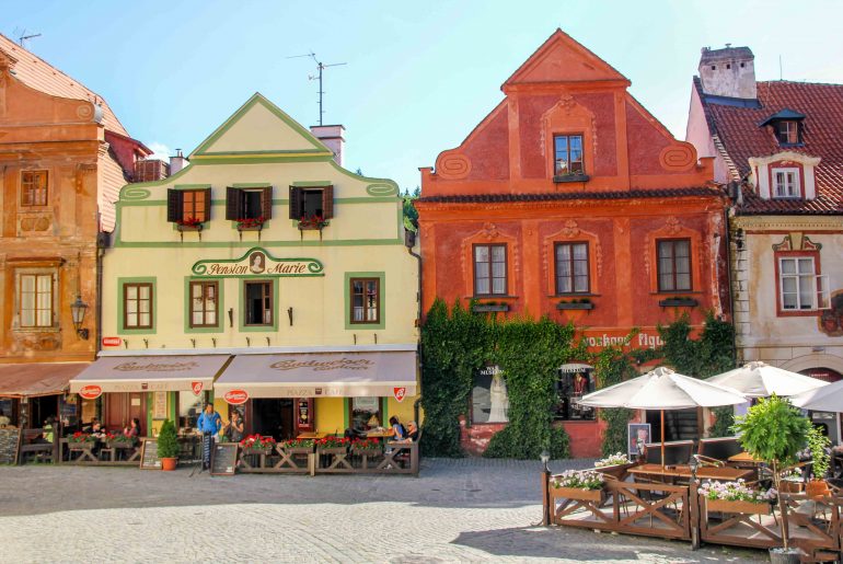 Krumau an der Moldau, Cesky Krumlov, Tschechien