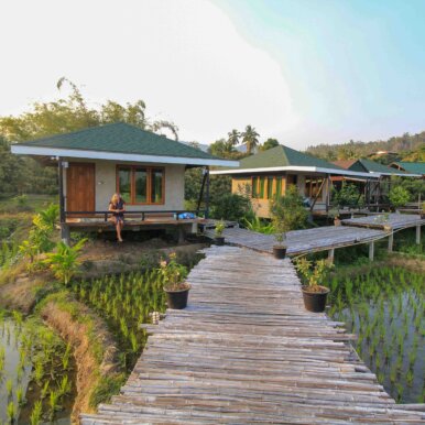 Chom Thong - Doi Inthanon Nationalpark - Reisfelder ©Jürgen Reichenpfader