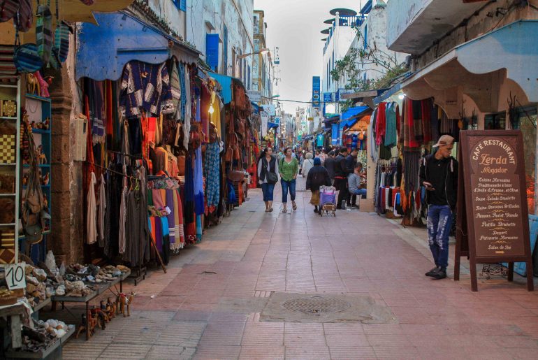 Essaouira, Shopping dans la médina