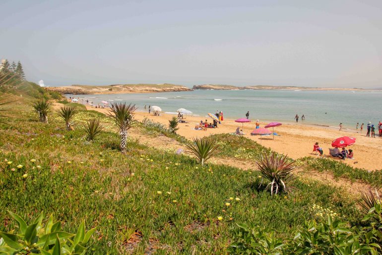 Oualidia, Beach, Morokko, Atlantic Coast, Lagoon