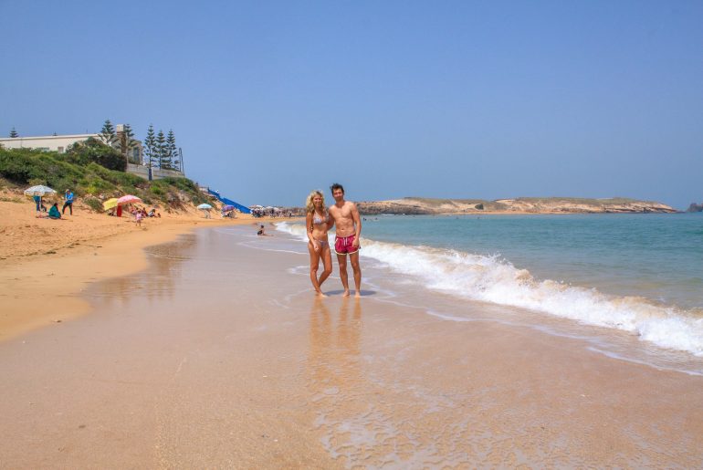 Oualidia, Beach, Morocco, Lagoon