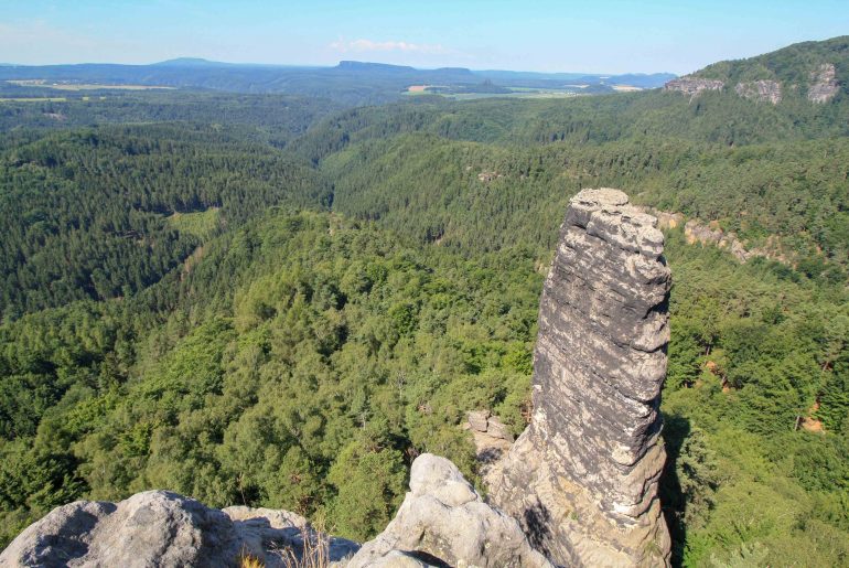 Prebischtor, Böhmische Schweiz, Wandeung