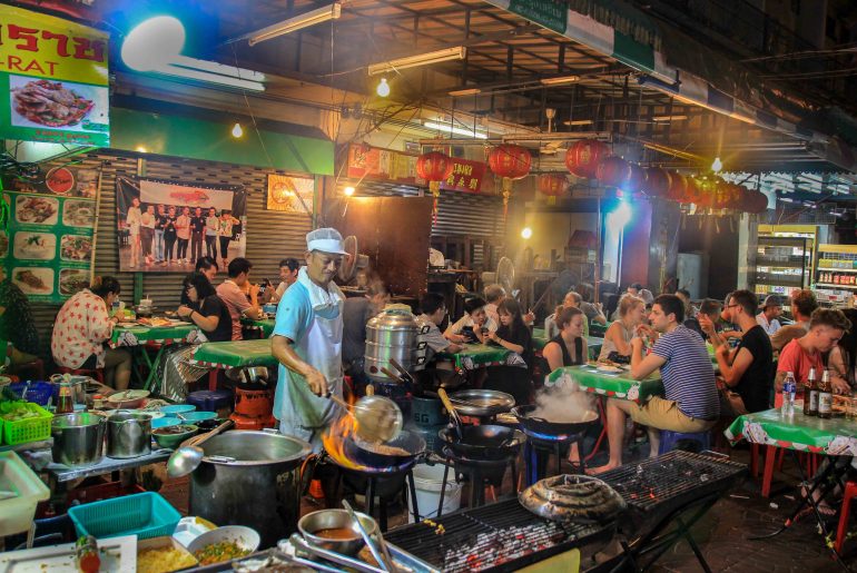 Chinatown Bangkok Night Market, Yaowarat Road