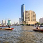 Chao Phraya, Bangkok, Thailande