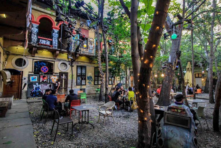 Grandio Party Hostel, Ruin Bar, Budapest, Party