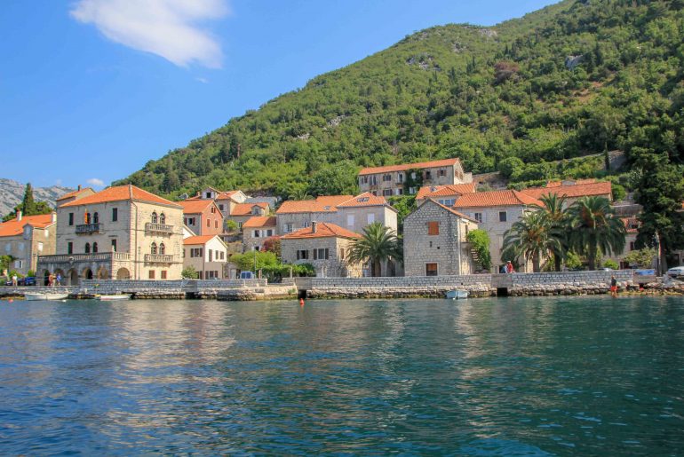 Altstadt, Bucht von Kotor, Perast, Montenegro