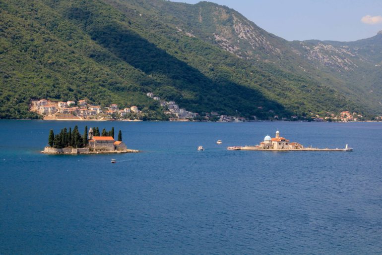 Perast, Montenegro, Inseln, Bucht von Kotor