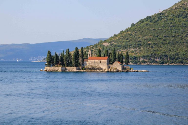 St. George Island, Perast, Bucht von Kotor, Montenegro