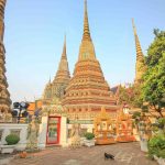 Wat Pho, Bangkok, Chedis Phra Maha Chedi Si Rajakarn