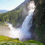 Wasserfälle Krimml, Salzburg, Höchster Wasserfall in Österreich