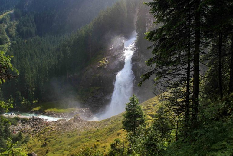 Krimml Waterfalls, Austria, Salzburg, Highest Waterfall in Europe
