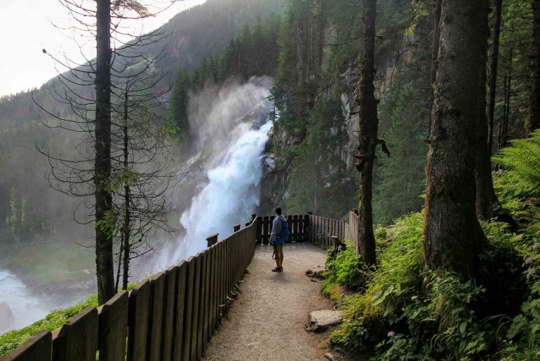 Krimml Waterfalls, Austria, Salzburg, Hike