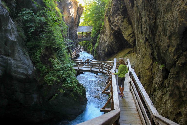 Sigmund Thun Gorge, Zell am See, Kaprun, Austria