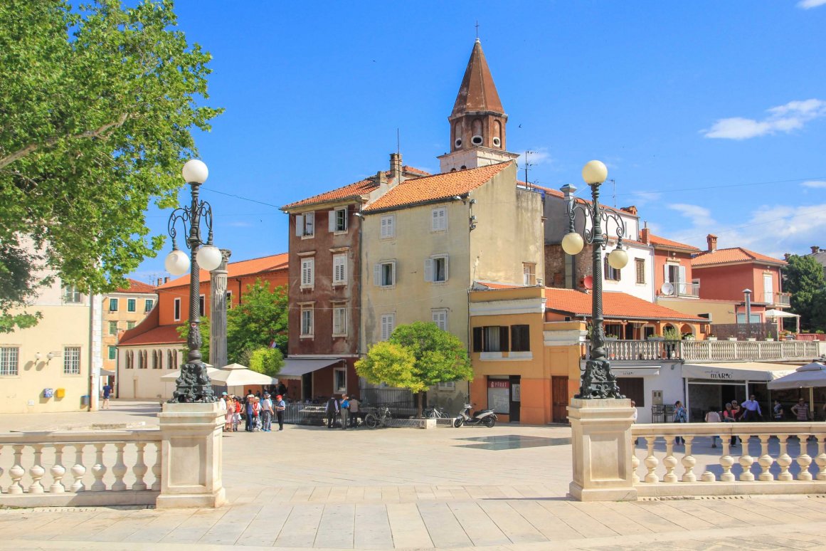 La place Petar Zoranić - Zadar ©Jürgen Reichenpfader