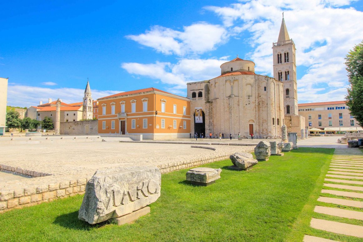 Le forum & l'église Saint-Donat - Zadar ©Jürgen Reichenpfader