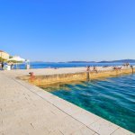 Riva, Promenade en bord de mer, Zadar, Croatie